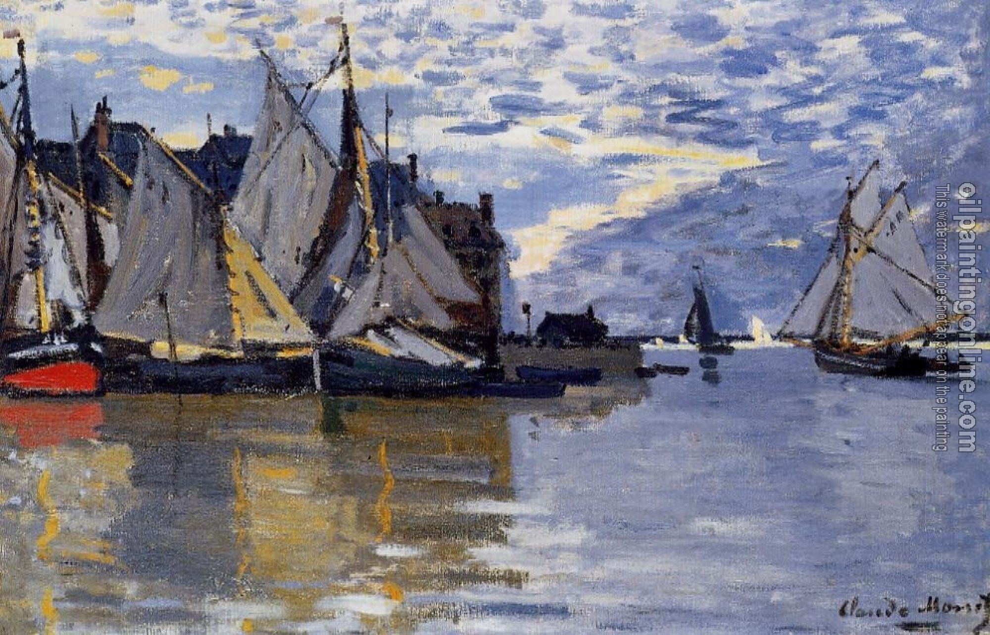 Monet, Claude Oscar - Sailboats